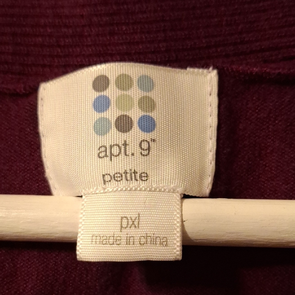 Apt. 9 Deep Purple Sweater Vest XLP - Picture 2 of 8